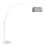 Bogenlampe Sparkled Light Blanc - Métal - 25 x 210 x 25 cm