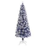 Künstlicher Weihnachtsbaum Blau - Metall - 90 x 210 x 90 cm