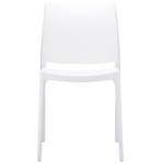 Chaise ENZO Blanc - Blanc