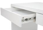 Schreibtisch G51 Weiß - Holzwerkstoff - 100 x 75 x 58 cm