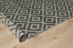 Handgefertigter Teppich Inola Beige - Grau - Kunststoff - Textil - 160 x 230 x 1 cm