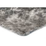 Tapis shaggy doux et coloré GOSSIP Gris - 90 x 150 cm