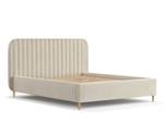 Polsterbett Noto Beige - Breite: 151 cm