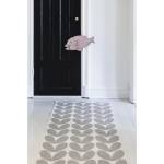 Tapis kilim KARIN 70x200 en pvc gris Gris - Matière plastique - 70 x 5 x 200 cm