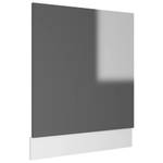 Panneau de lave-vaisselle 3016496-16 Gris ardoise brillant - Gris - Blanc