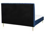 Doppelbett MARVILLE Blau - Marineblau - Breite: 182 cm