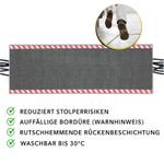 Kabelmatte Warnumrandung Rot - Tiefe: 200 cm