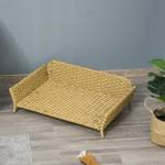 Rattan Hundesofa D04-218YL Metall - 53 x 25 x 84 cm