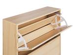 Schuhschrank NORRIS Braun - Holzwerkstoff - 80 x 90 x 24 cm