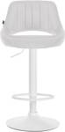 Tabouret de bar Milet Blanc - Blanc