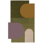 Tapis de salon moderne FORMAL Vert - 200 x 290 cm