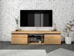 Sideboard-Möbel TV 140cm-Ausziehtisch Braun - Holzwerkstoff - 90 x 80 x 420 cm