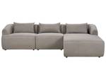 Ecksofa SVANSELE Beige - Taupe