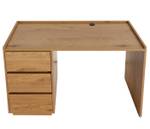 Schreibtisch J78 Braun - Holz teilmassiv - 121 x 78 x 60 cm