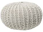 Pouf CONRAD Beige - 50 x 35 x 50 cm