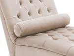 Chaiselongue MURET Beige - Eiche Dunkel