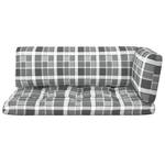 Paletten Ecksofa 3016504-4 Aschgrau - Pinie Honig Dekor