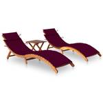 Chaise longue (lot de 2) 3012867-4 Safran