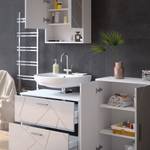 Mobilier de salle de bains Irma Blanc brillant - Blanc