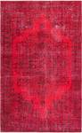 Tapis Ultra Vintage CCCXIV Rouge - Textile - 160 x 1 x 262 cm