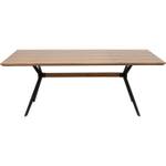 Table Georgetown Marron - Bois massif - 200 x 77 x 90 cm