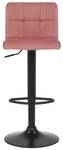 Tabouret de bar Feni Lot de 4 Rose foncé