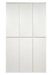 Armoire ZETA Blanc - Bois massif - 111 x 191 x 34 cm