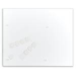 Plaque de protection en verre GRANIT Gris - Verre - 50 x 1 x 56 cm