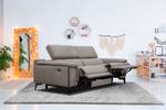 Relaxsofa 3-Sitzer Matera Taupe