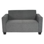 2er Sofa Couch Lyon Loungesofa Grau