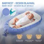 Babynest zweiseitig Blau