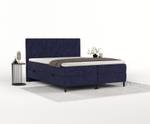 Boxspringbett Gwen Marineblau - 160 x 110 x 208 cm - H3