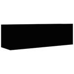 TV-Schrank 4er Set D743 Hochglanz Schwarz