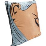 Coussin visage femme BD Beige - Textile - 50 x 50 x 5 cm