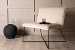 Fauteuil Lounge Blanc - Textile - 62 x 83 x 72 cm
