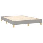 Boxspringbett 3017288-19 Hellgrau - Tiefe: 193 cm