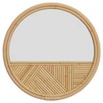 Miroir Bolio Beige - Rotin - 40 x 40 x 1 cm