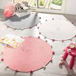 Tapis Pompomparty Rose clair