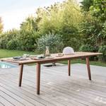 Gartentisch Canet Braun - Massivholz - 110 x 76 x 300 cm