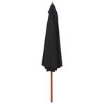 Parasol 3000440 Noir - Textile - 350 x 256 x 350 cm