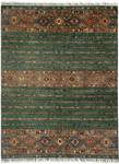 Teppich Torkman XLI Grün - Textil - 150 x 1 x 199 cm