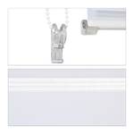1 x Doppelrollo Klemmfix Weiß 80x150 cm Weiß - Metall - Kunststoff - Textil - 80 x 156 x 7 cm