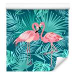 Dekor Flamingos TAPETE Tropische Bl盲tter