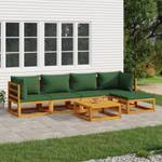 Garten-Lounge-Set 3028504-9 (6-teilig) Grün