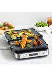 Kontaktgrill Bistro Silber - Metall - 25 x 20 x 43 cm