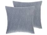 Coussin décoratif LUPINE Gris - Textile - 45 x 12 x 45 cm