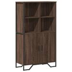 Highboard DE8816 Braun - Holzwerkstoff - 36 x 138 x 80 cm