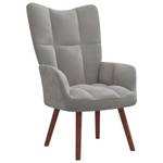 Relaxsessel mit Hocker 3011641-2 Grau - Hellgrau