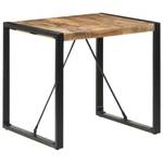 Esstisch 3005178 Schwarz - Holz - 80 x 80 cm