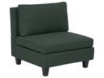 Fauteuil UNSTAD Noir - Vert foncé - Vert